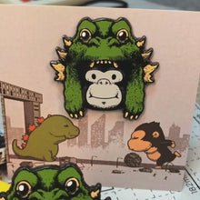 Load and play video in Gallery viewer, King Kong vs. Godzilla PINS
