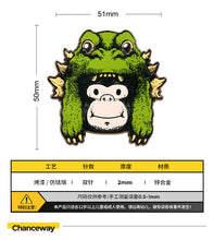 Load image into Gallery viewer, King Kong vs. Godzilla PINS
